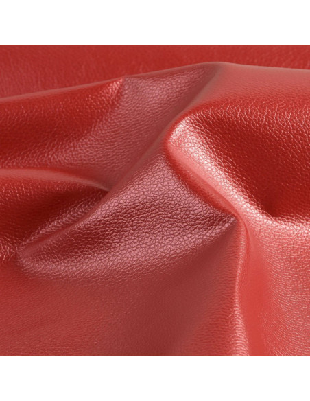 Cupão semelhante Karla Star 140 cm x 50 cm - Vermelho escuro metalizado