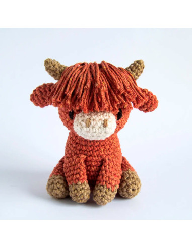 Kit de crochê - Aidan a vaca