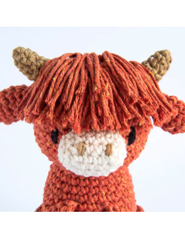 Kit de crochê - Aidan a vaca