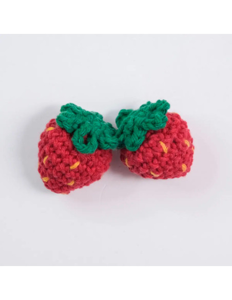 Kit de crochê - Cesta de frutas