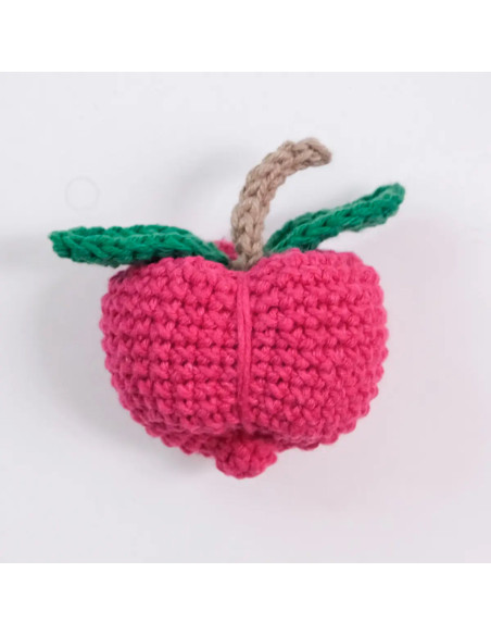 Kit de crochê - Cesta de frutas