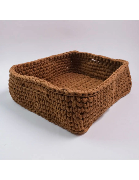 Kit de crochê - Cesta de frutas
