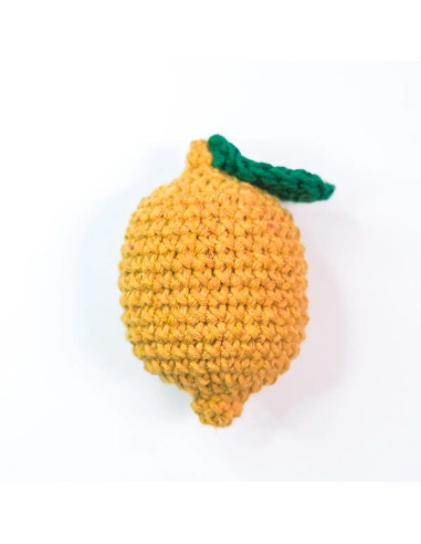 Kit de crochê - Cesta de frutas