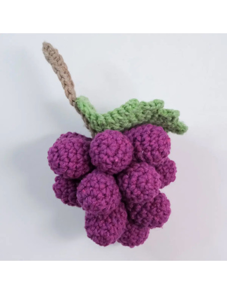 Kit de crochê - Cesta de frutas