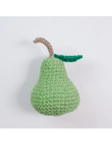 Kit de crochê - Cesta de frutas