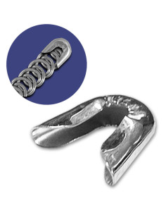 Conjunto de 50 pontas de metal para espiral de baleia