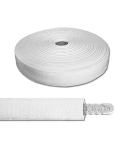 Fita tubular para espiral de metal e barbatana lisa