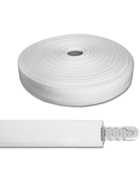 Fita tubular para espiral de metal e barbatana lisa