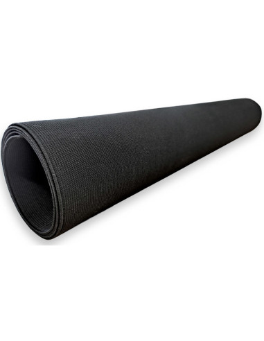 Faixa elástica extra larga preta - 45 cm x 1 metro