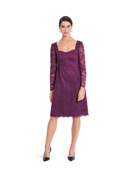 Molde de vestido - Burda 5835