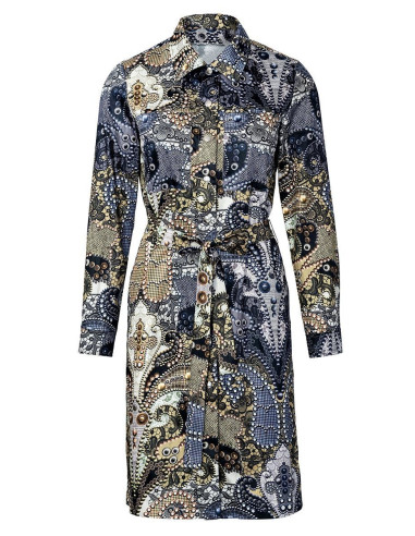 Molde de vestido - Burda 5854