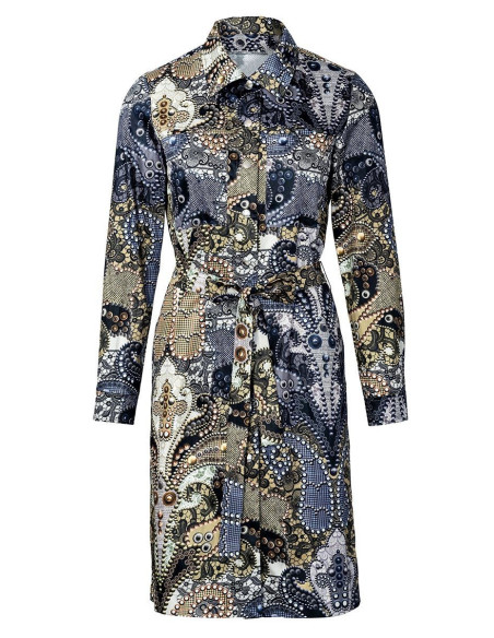 Molde de vestido - Burda 5854