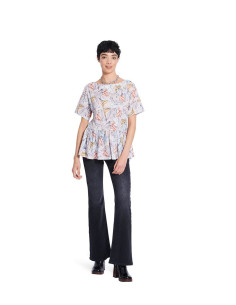 Molde de blusa - Burda 5856 2