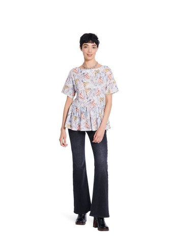 Molde de blusa - Burda 5856