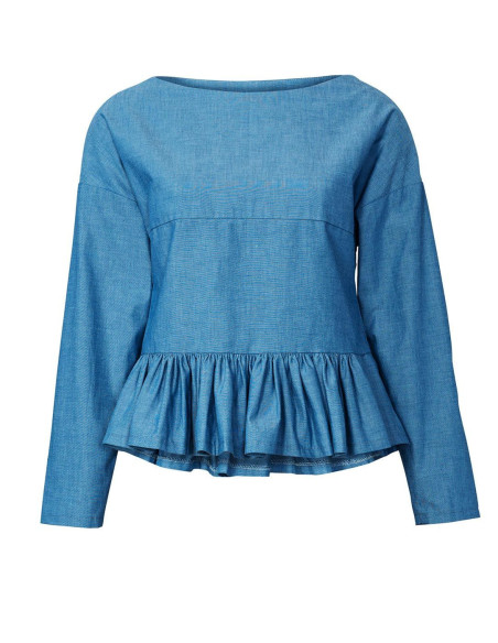 Molde de blusa - Burda 5856