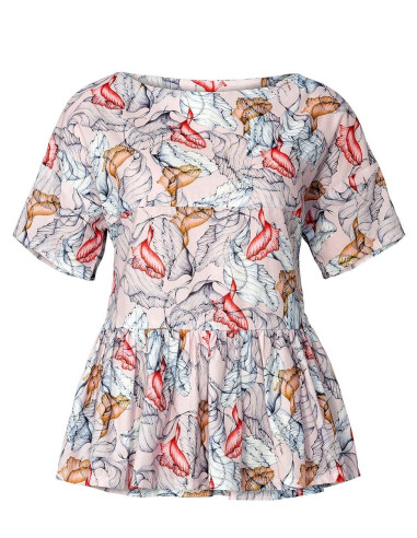 Molde de blusa - Burda 5856