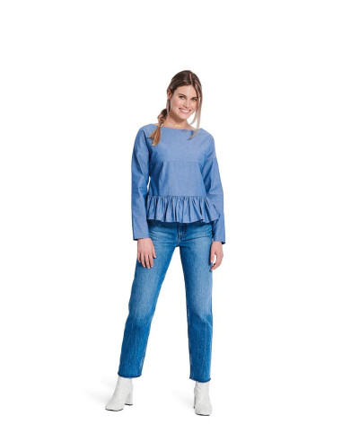 Molde de blusa - Burda 5856