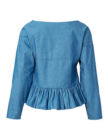 Molde de blusa - Burda 5856