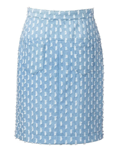 Molde de saia - Burda 5857
