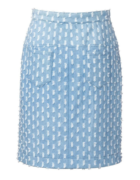 Molde de saia - Burda 5857