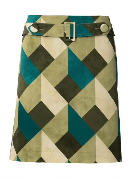 Molde de saia - Burda 5868