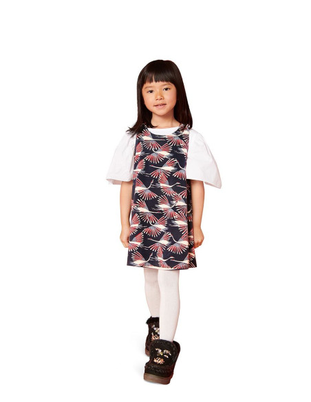 Molde de vestido - Burda 9238