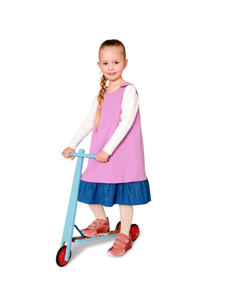 Molde de vestido - Burda 9238