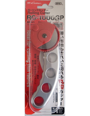 Cortador circular com cabo de metal NT Cutter 45 mm