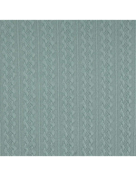 Tecido de malha jacquard - Verde acinzentado
