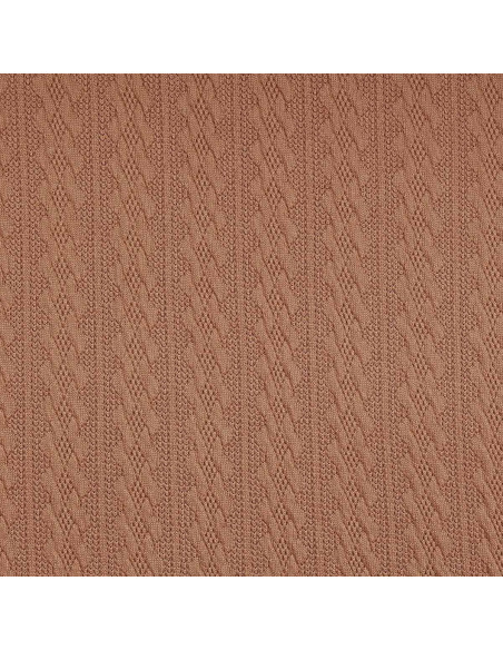Tecido de malha jacquard - Bege escuro