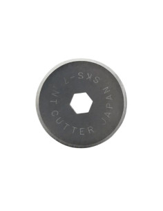 2 lâminas de reposição retas para cortador retrátil NT Cutter 28 mm 2