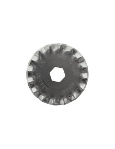 2 lâminas de reposição onduladas para cortador retrátil NT Cutter 28 mm 2