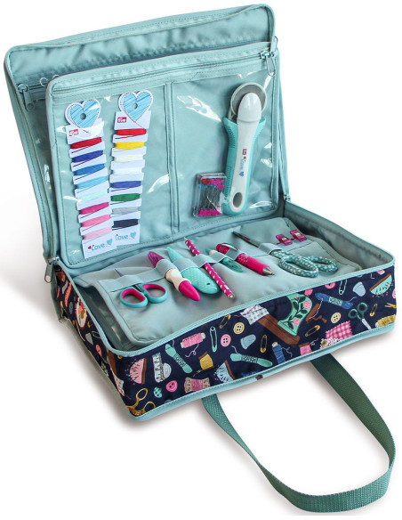 Saco multi-bolsos tudo em um L Needle & Thread