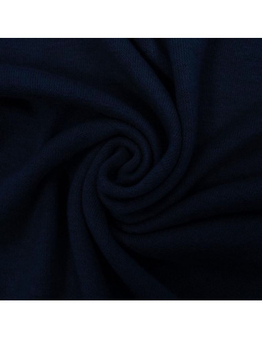 Tecido de malha angorá - Azul marinho