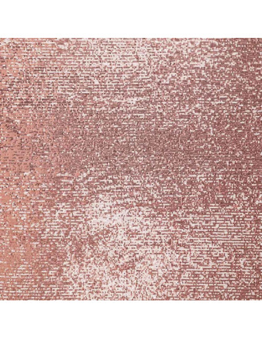 Tecido elástico com lantejoulas - Rosa