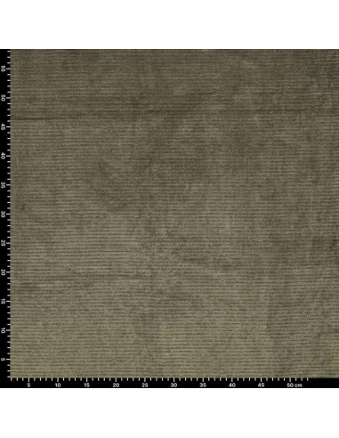 Tecido veludo listrado lurex - Verde escuro