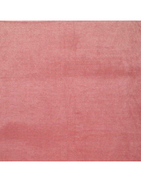 Tecido veludo listrado lurex - Rosa antigo