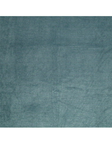 Tecido veludo listrado lurex - Cinza azul