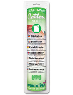 Estabilizador para rasgar Cotton Soft - Branco