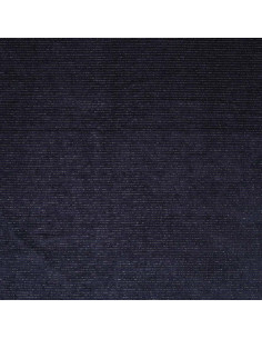 Tecido veludo listrado lurex - Azul marinho 2