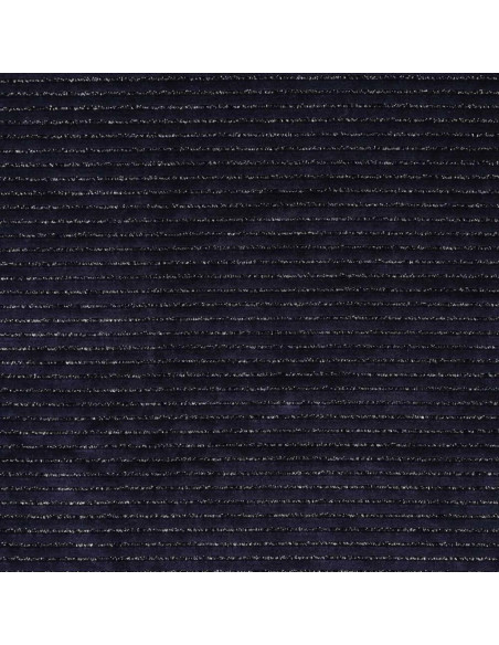 Tecido veludo listrado lurex - Azul marinho