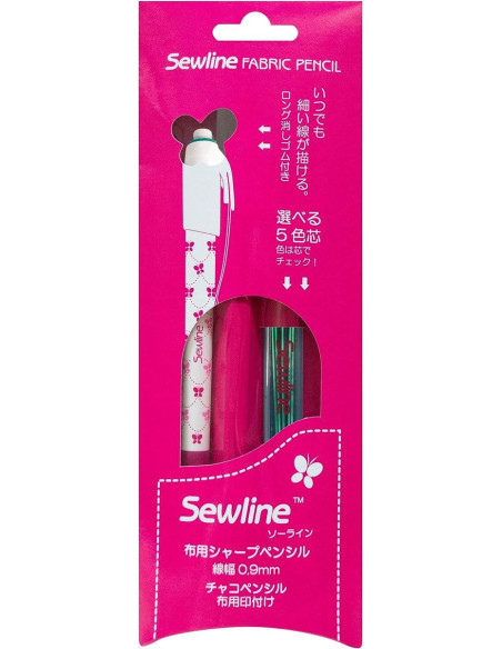 Lápis de giz porta-minas extra-fino Sewline - Verde