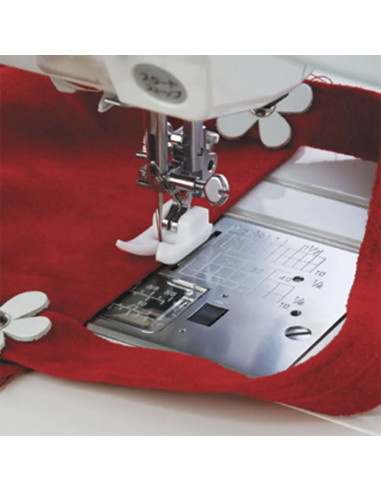 Kit de pés de Teflon e placa de agulhas ultra deslizante Janome