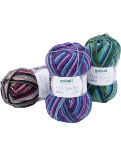 Fio para meias Hot Socks color Gründl