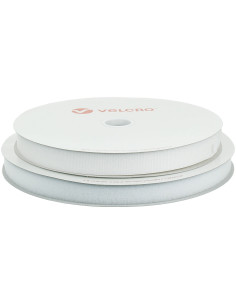 VELCRO® Brand para costurar branco 25 mm de largura rolo de 25 metros