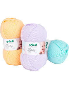 Fio para enxoval de bebê liso Gründl