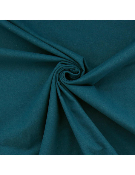 Tecido flanela - Azul petróleo