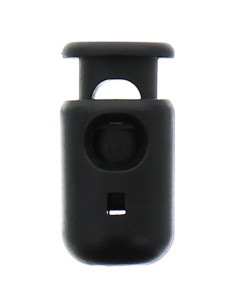 Parada de cordão YKK - Preto