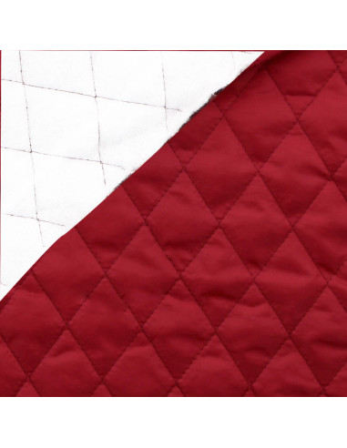 Forro acolchoado - Vermelho