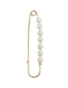 Alfinete de kilt 76 mm - Ouro com pérolas 2